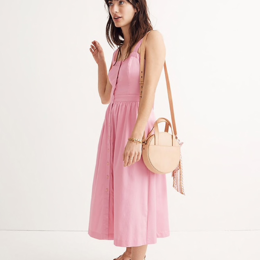 Madewell Fleur Bow Back Dress